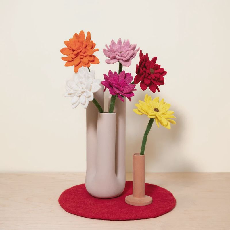 Sjaal met Verhaal I Bloem Gerbera (diverse kleuren)