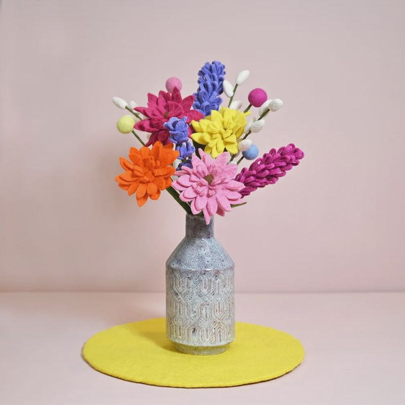 Sjaal met Verhaal I Bloem Gerbera (diverse kleuren)
