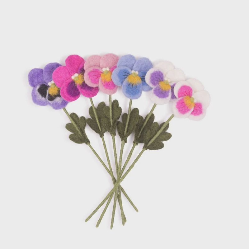 Sjaal met Verhaal I Bloem Viooltje (diverse kleuren)