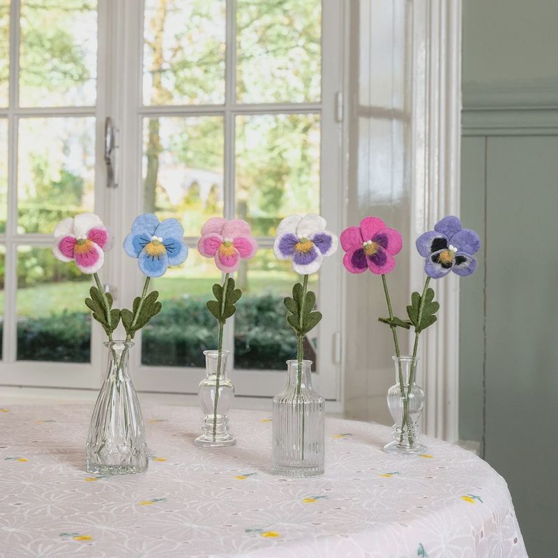 Sjaal met Verhaal I Bloem Viooltje (diverse kleuren)