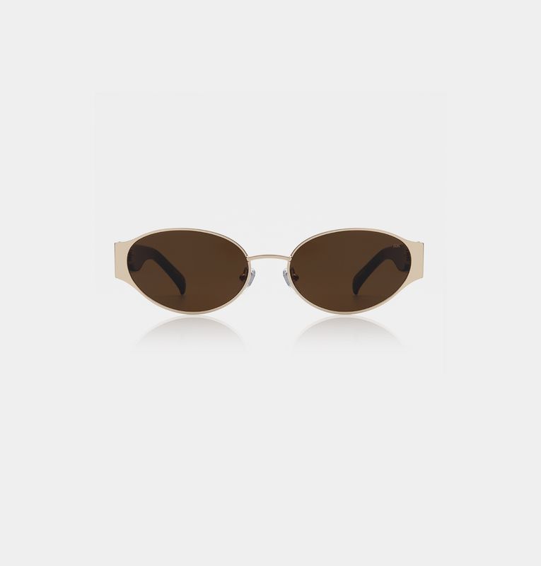 A. Kjaerbede I Zonnebril Bella I Gold Demi Tortoise