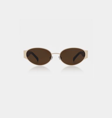 A. Kjaerbede I Zonnebril Bella I Gold Demi Tortoise
