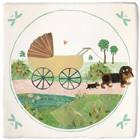 Origineeltje I Geboorte tegeltje