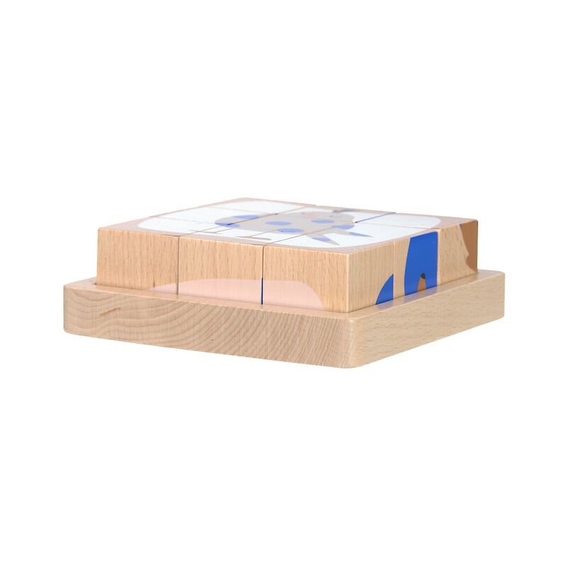 Lässig I Houten blokpuzzel