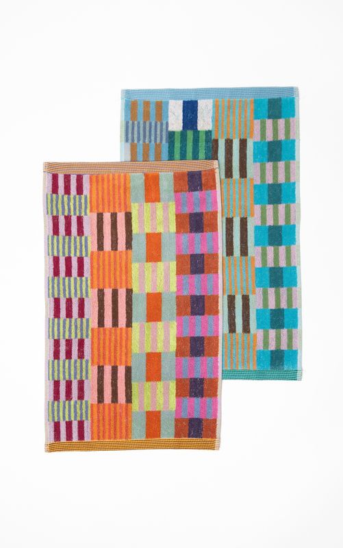 Foekje Fleur I Gastenhanddoekjes #83 tulip quilt (2 stuks)