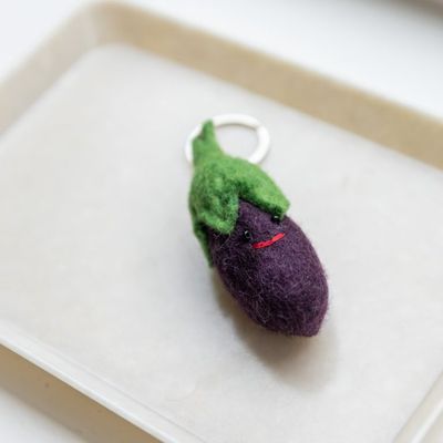IKPAKJEIN I Sleutelhanger aubergine