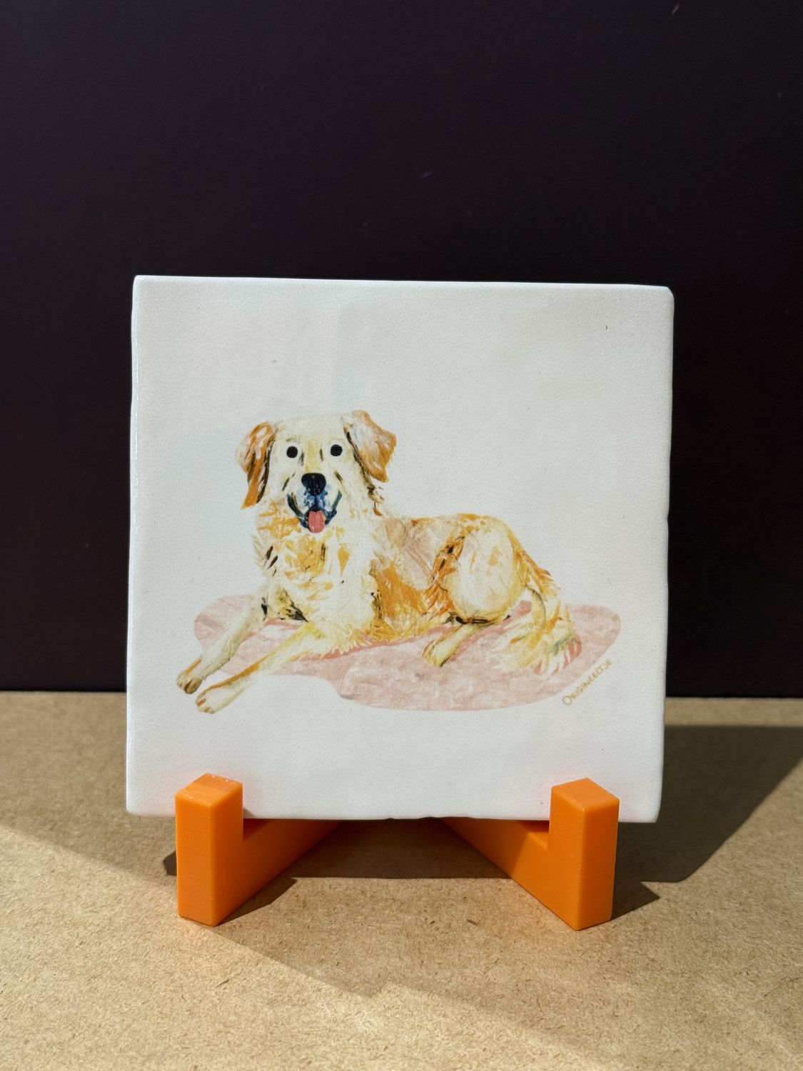 OrigiNeeltje I Tegeltje golden retriever Kees