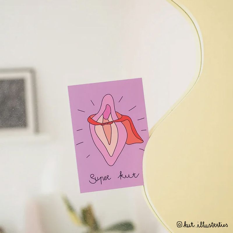 KUT.illustraties | Kaart Super kut