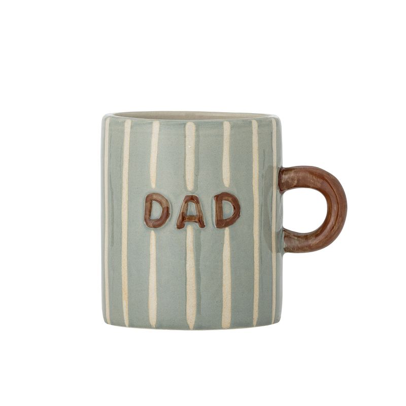 Bloomingville I Mok Dad en Love I Blauw en wit gestreept
