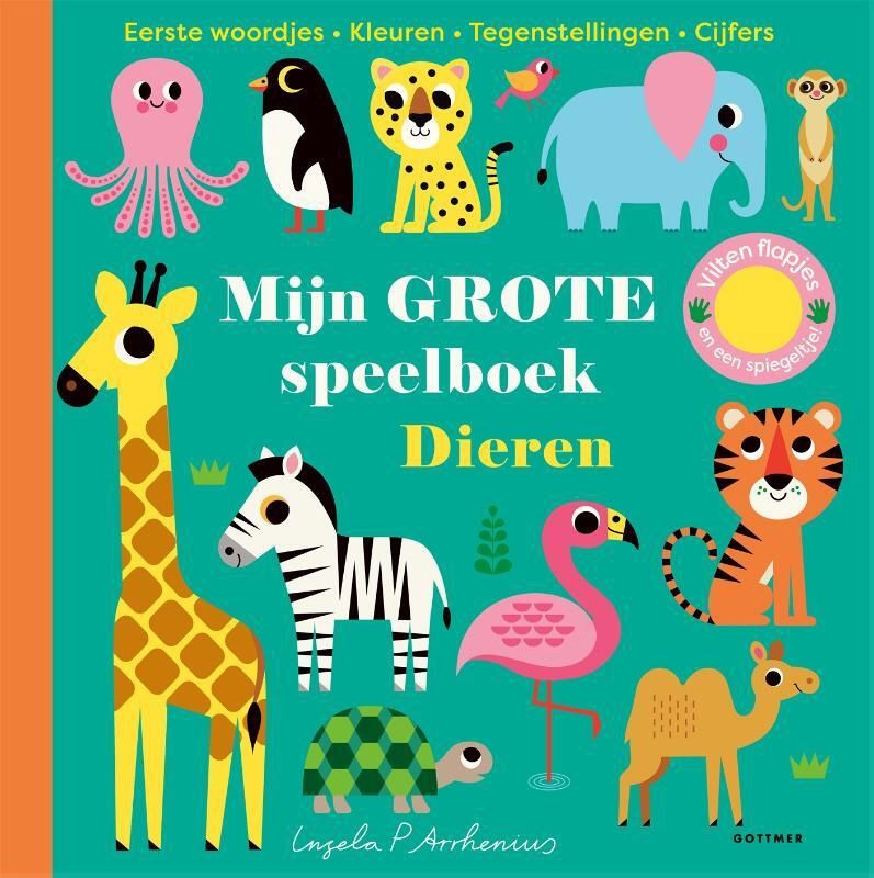 Kinderboek Mijn grote speelboek - Dieren