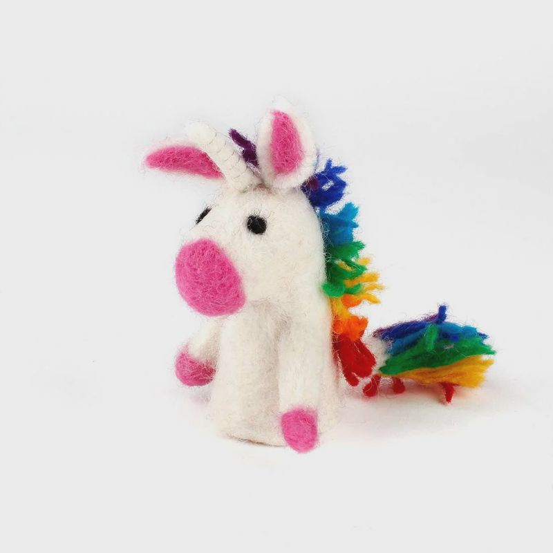 Sjaal met Verhaal I Vingerpopje Unicorn