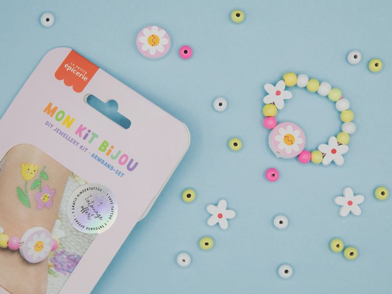La Petite epicerie I DIY bloemen armband maken
