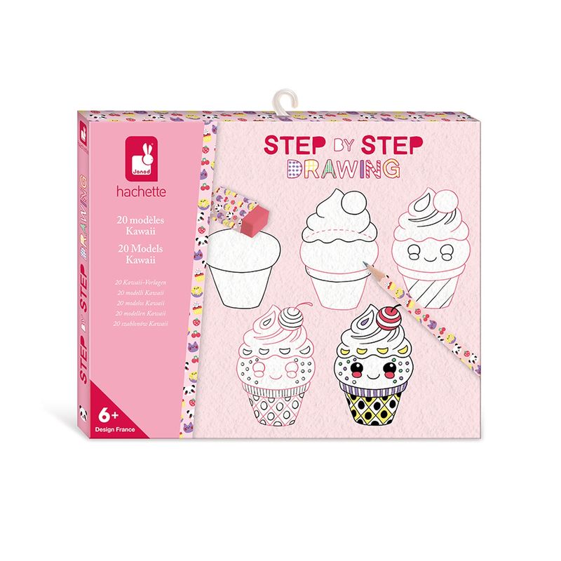 Janod  I Step by Step leren tekenen – Sjablonen