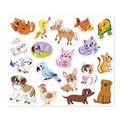 Janod I Huisdieren stickers