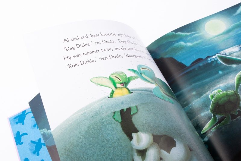 Kinderboek Schiet op, schildpadjes