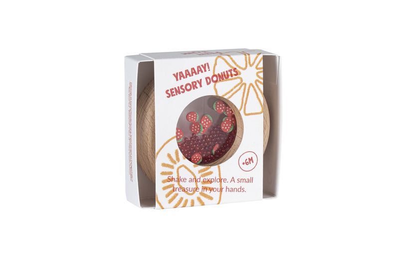 Petit Boum I Sensorische donut aardbei