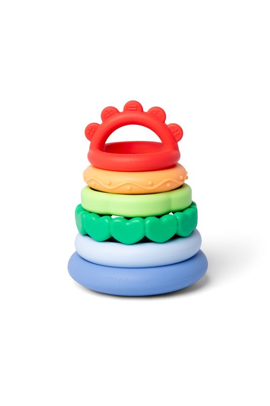 Little L I Regenboog stapelen multicolor