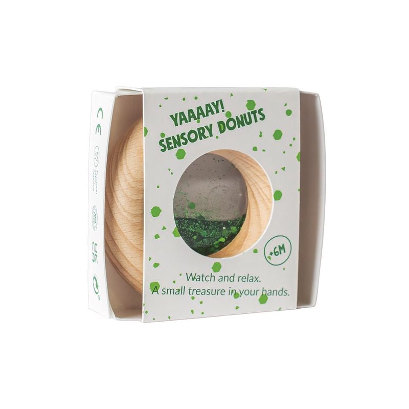 Petit Boum I Sensorische Donut groen