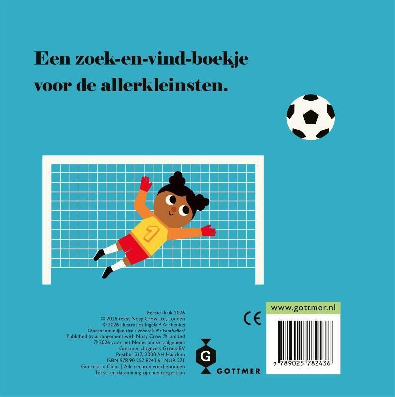 Kinderboek Voetballer, waar ben je?