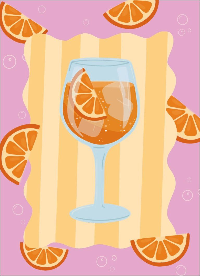 Fritsy ansichtkaarten, Design: Aperol Spritz