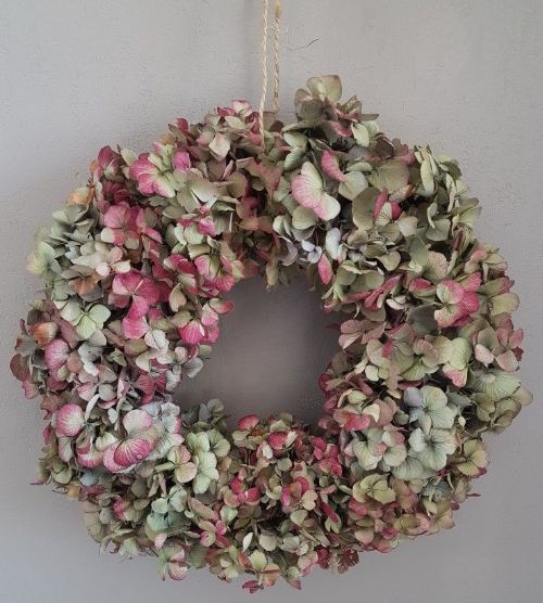 Workshop Hortensia krans maken