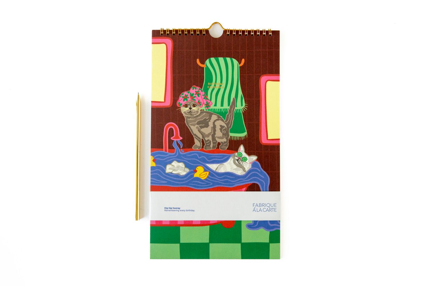A-Journal I Verjaardagskalender katten
