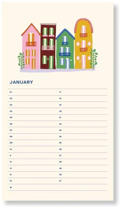 A-Journal I Verjaardagskalender Fabrique a la Carte zon