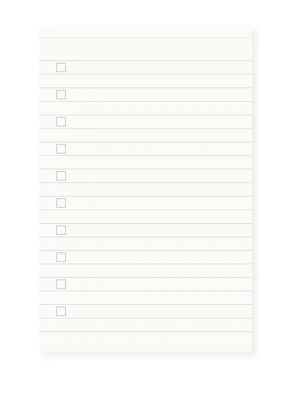 A-Journal I Everyday list bloknoot