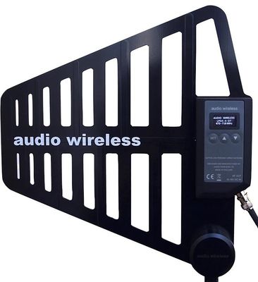 Active Narrow-Band Digitally Tunned LPDA Antenna