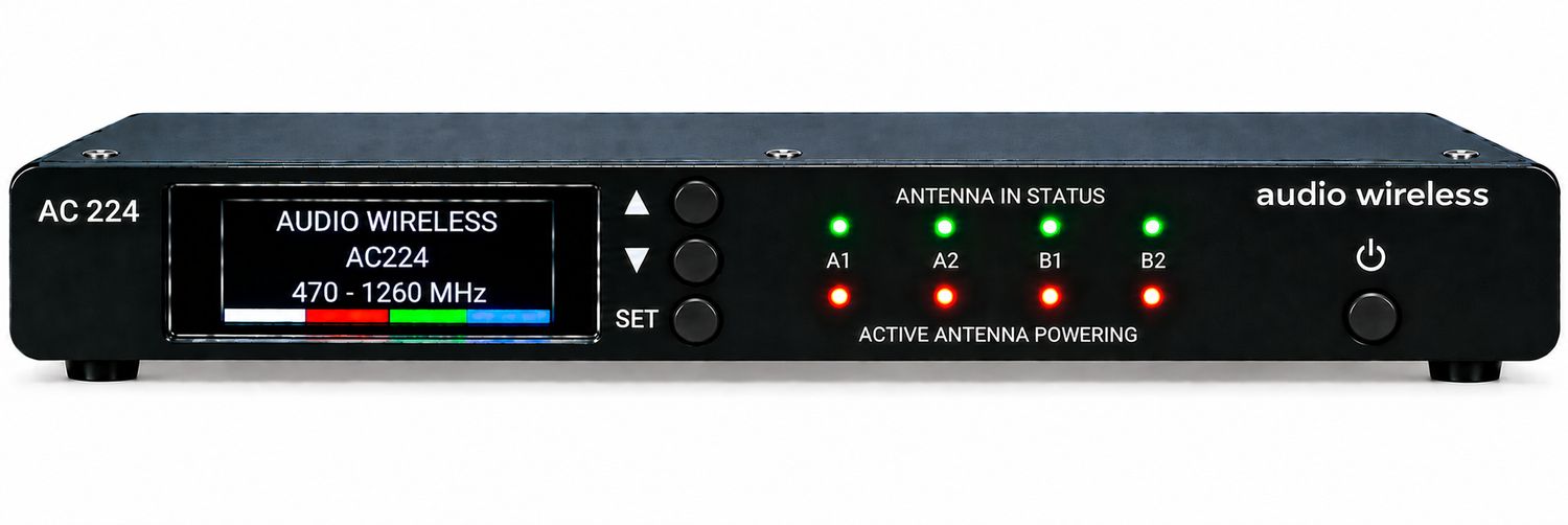 AC224 - 2-ZONE Diversity Antenna Combiner and Distribution System