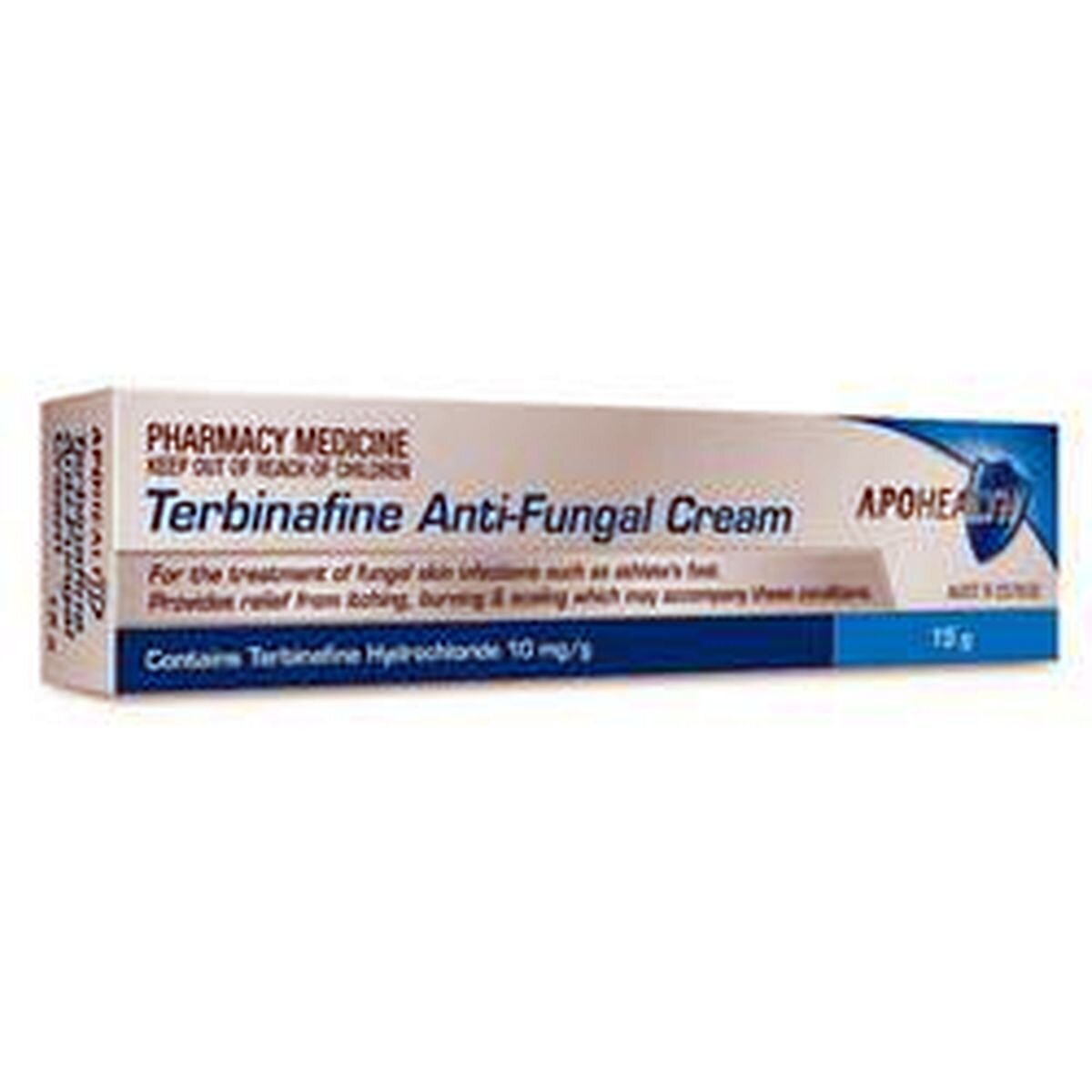 APOHEALTH TERBINAFINE ANTIFUNGAL CREAM 10MG APOTEX ANTI FUNGAL TUBE
