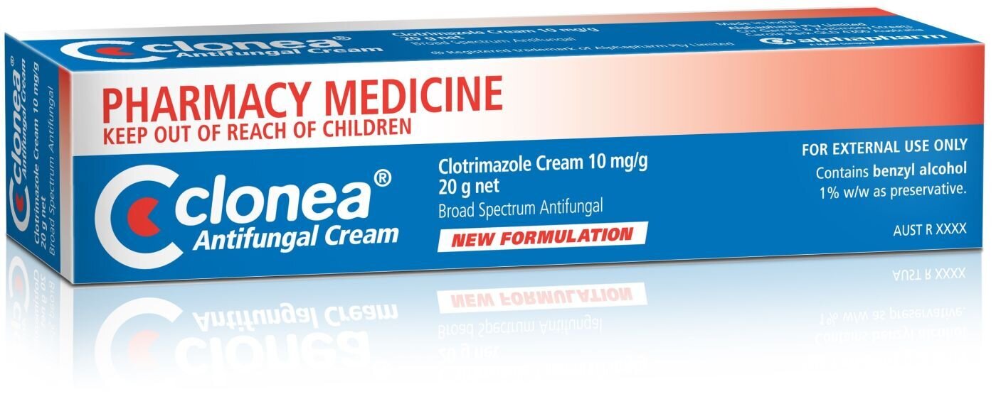 CLONEA CREAM 10MG 20G ANTIFUNGAL TUBE Personal Care Foot Care Athlete