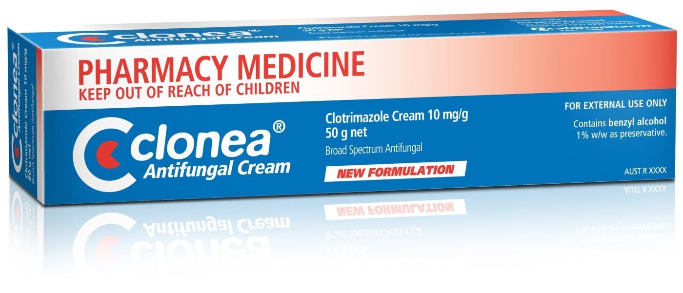 CLONEA CREAM 50G ANTIFUNGAL SKIN 10MG TUBE Personal Care Foot Care