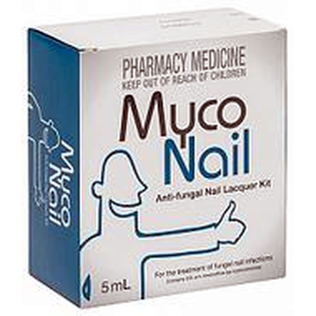 MYCONAIL ANTIFUNGAL NAIL LACQUER KIT ANTI FUNGAL LACQ ANTIFUNGAL