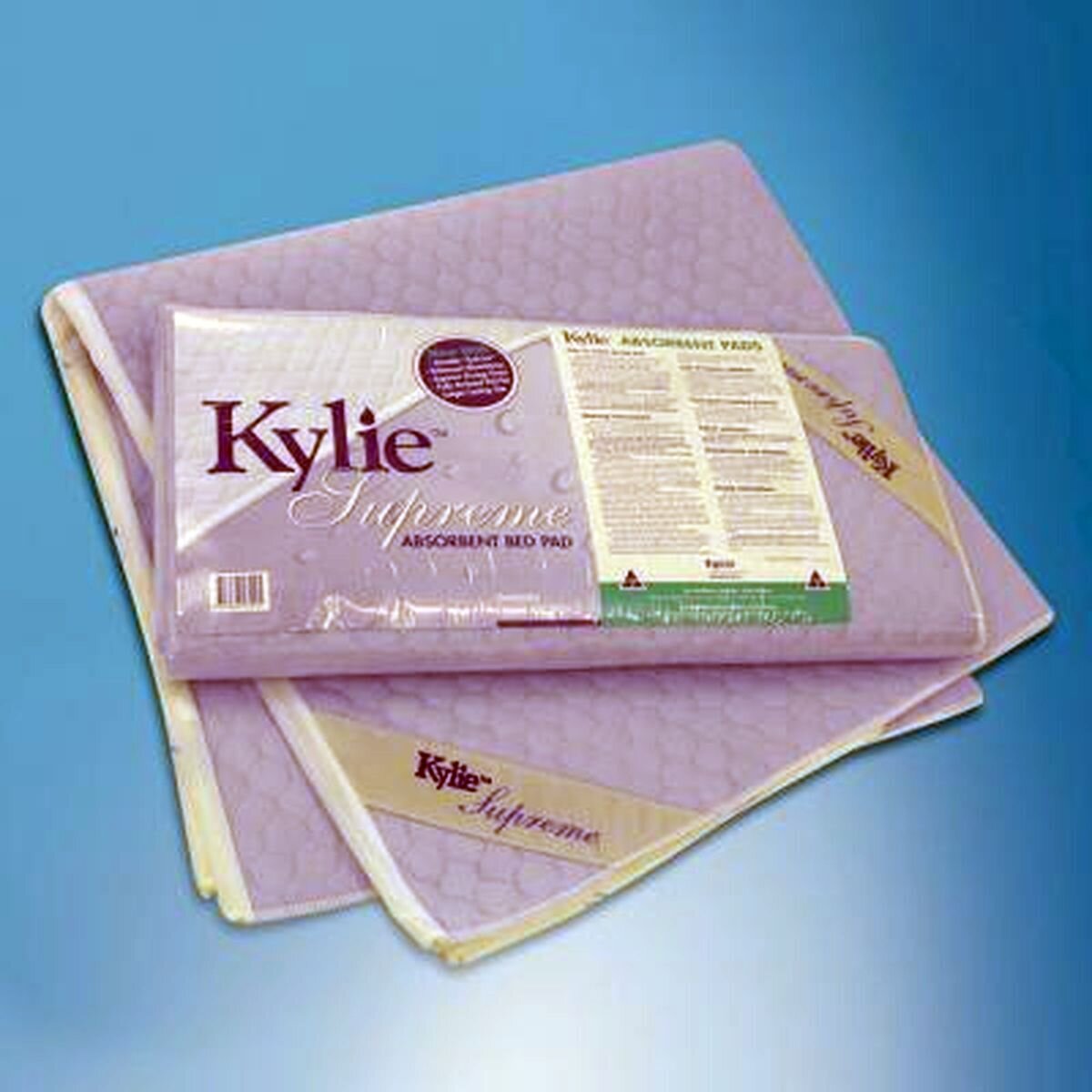 BED SHEET ABSORB 1PIECE BLUE KYLIE SUPREME HOSPITAL PACK Disability