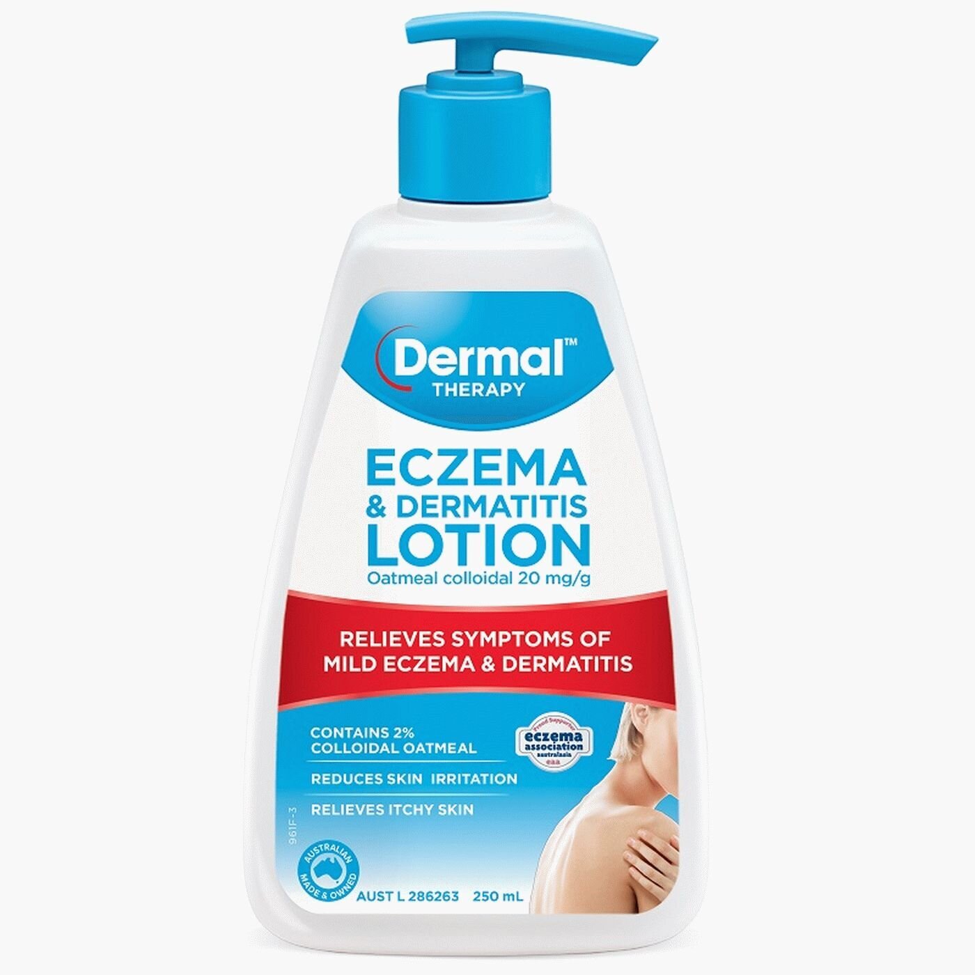 DERMAL THERAPY ECZEMA MOIST LOTION 250ML ECZMA LTN DERM/T ECZEMA