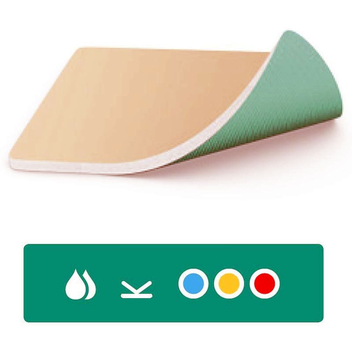 DRESSING SORBACT FOAM 1010CM First Aid Wound Dressings & Plasters