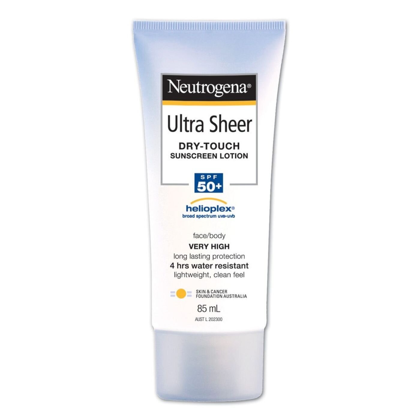 NEUTROGENA SUN ULT SHR BODY SPF50 85ML ULTRA SHEER LOTION SPF 50+ ULTR/S LTN Personal Care Sun