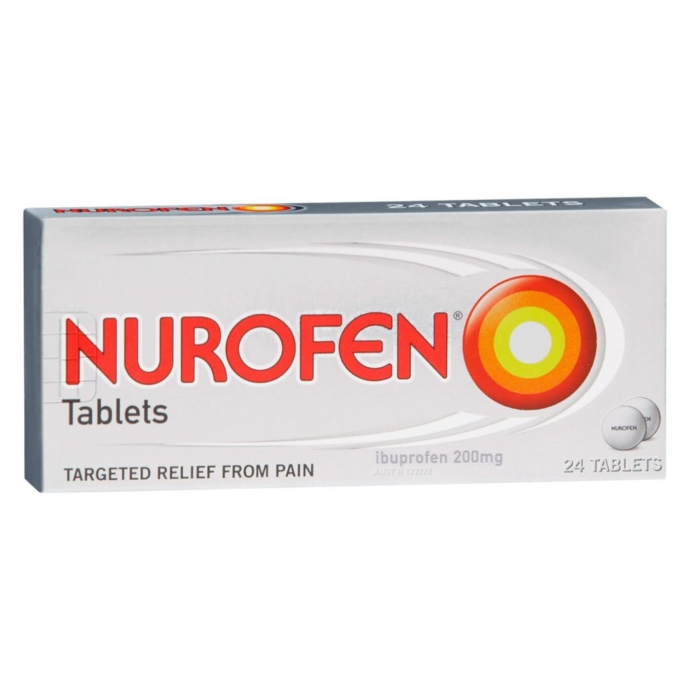 NUROFEN TABLETS 24 24S 200MG IBUPROFEN ANTIINFLAMMATORY PAIN RELIEF