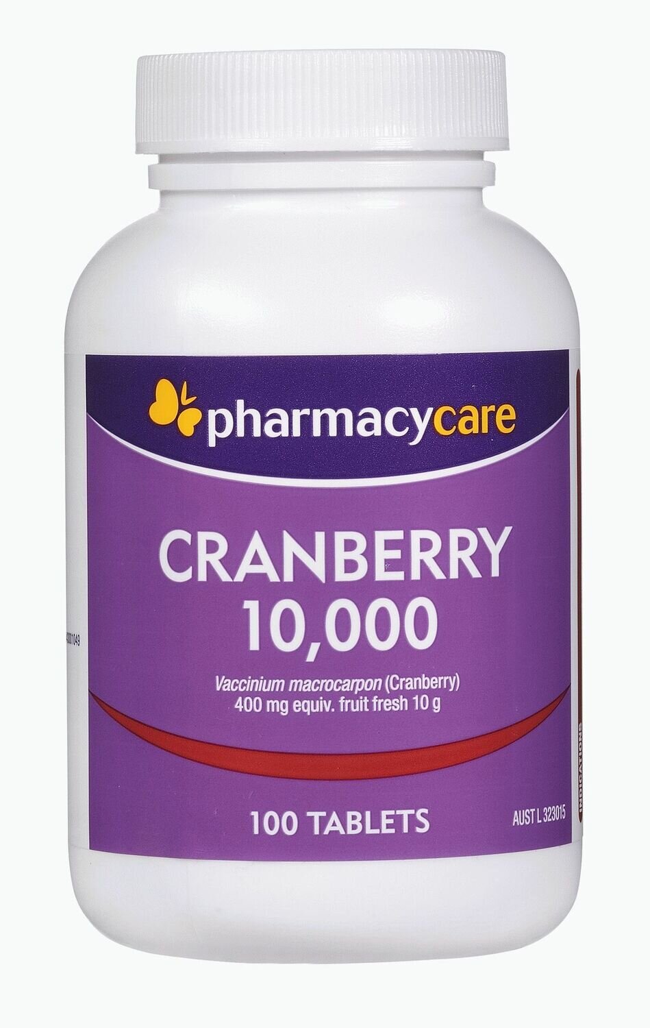 PHARMACY CARE CRANBERRY 10000 100 10,000 - TABLETS