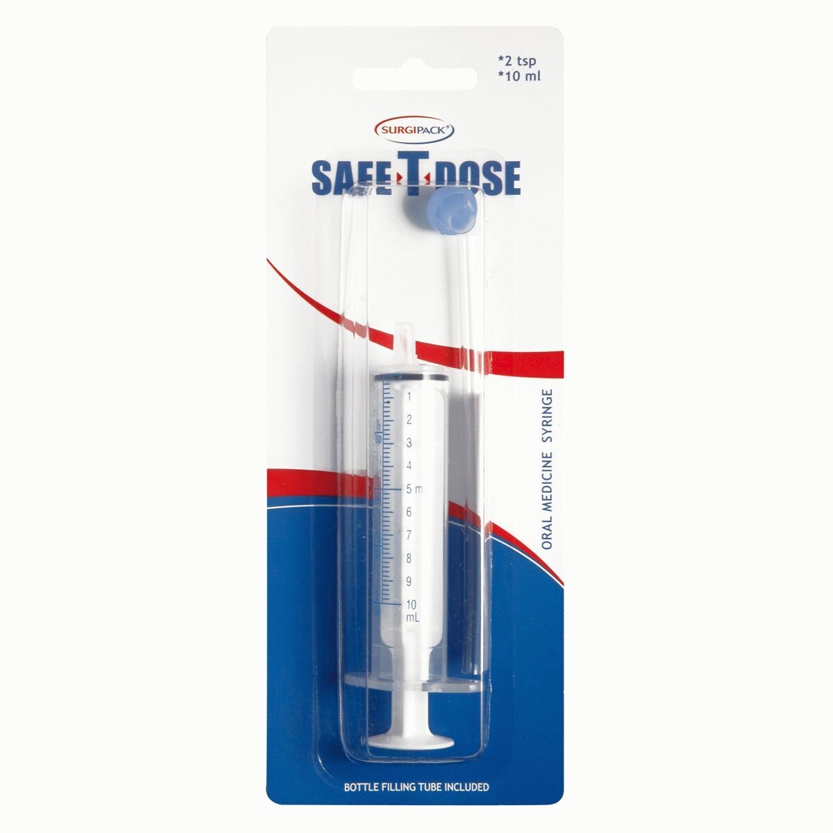 SURGIPACK S.T.DOSE MED SYR 6480 SAFE T DOSE ORAL MEDICINE SYRINGE