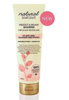 NATURAL INSTINCT PROTECT & REVIVE COLOURED SHAMPOO - 250ML