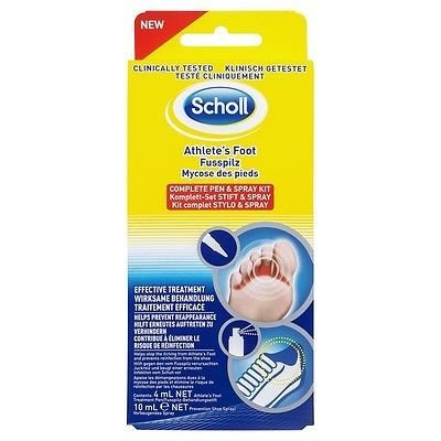 SCHOLL ATHLETE?S FOOT COMPLETE PEN & SPRAY KIT