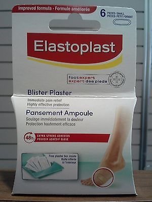 3X ELASTOPLAST BLISTER PLASTER 6X3 SMALL IMMEDIATE PAIN RELIEF