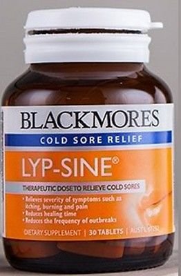 BLACKMORES LYP-SINE AMINO ACID LYSINE 30 TABLETS