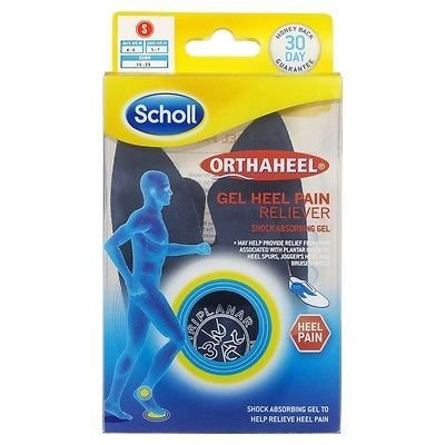 SCHOLL BIOMECHANICS ORTHAHEEL GEL HEEL PAIN RELIEVER