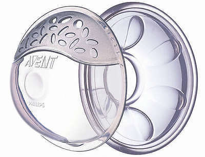 PHILIPS AVENT COMFORT BREAST SHELL SET PREVENT NIPPLES FROM CHAFING 6PCS