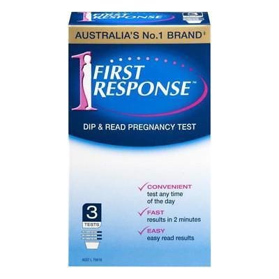 FIRST RESPONSE DIP AND READ PREGNANCY 3 TESTS