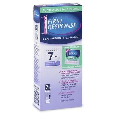 FIRST RESPONSE 7 DAY PREGNANCY PLANNING KIT - 7+1 TESTS