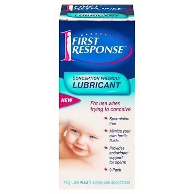 FIRST RESPONSE CONCEPTION FRIENDLY LUBRICANT - 40G TUBE